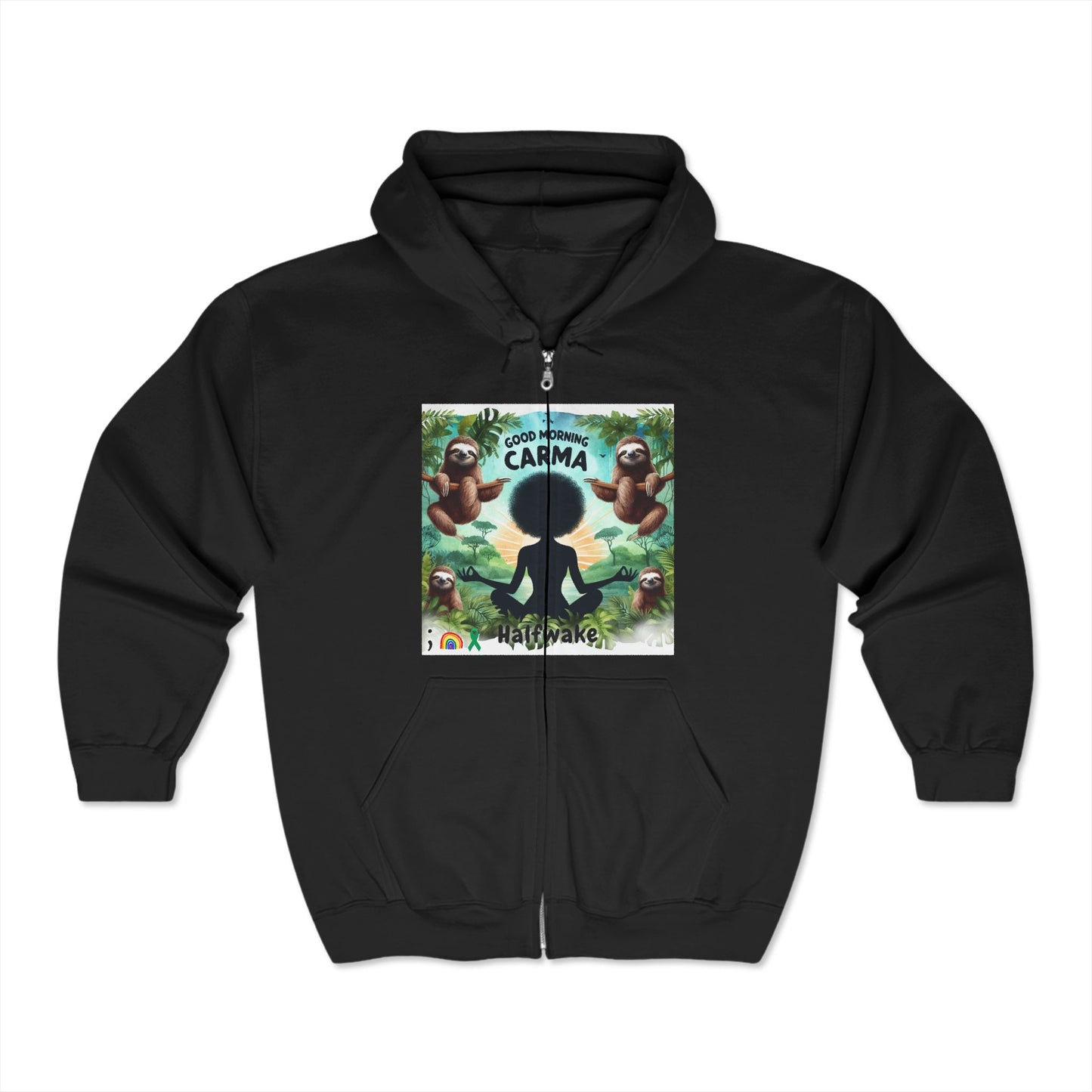 Unisex Heavy Blend™ Full Zip Hooded Sweatshirt-Halfwake