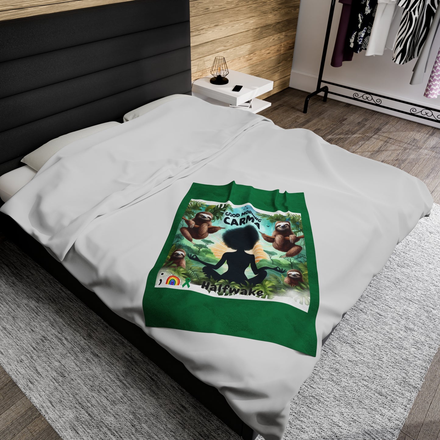 Velveteen Plush Blanket-Halfwake