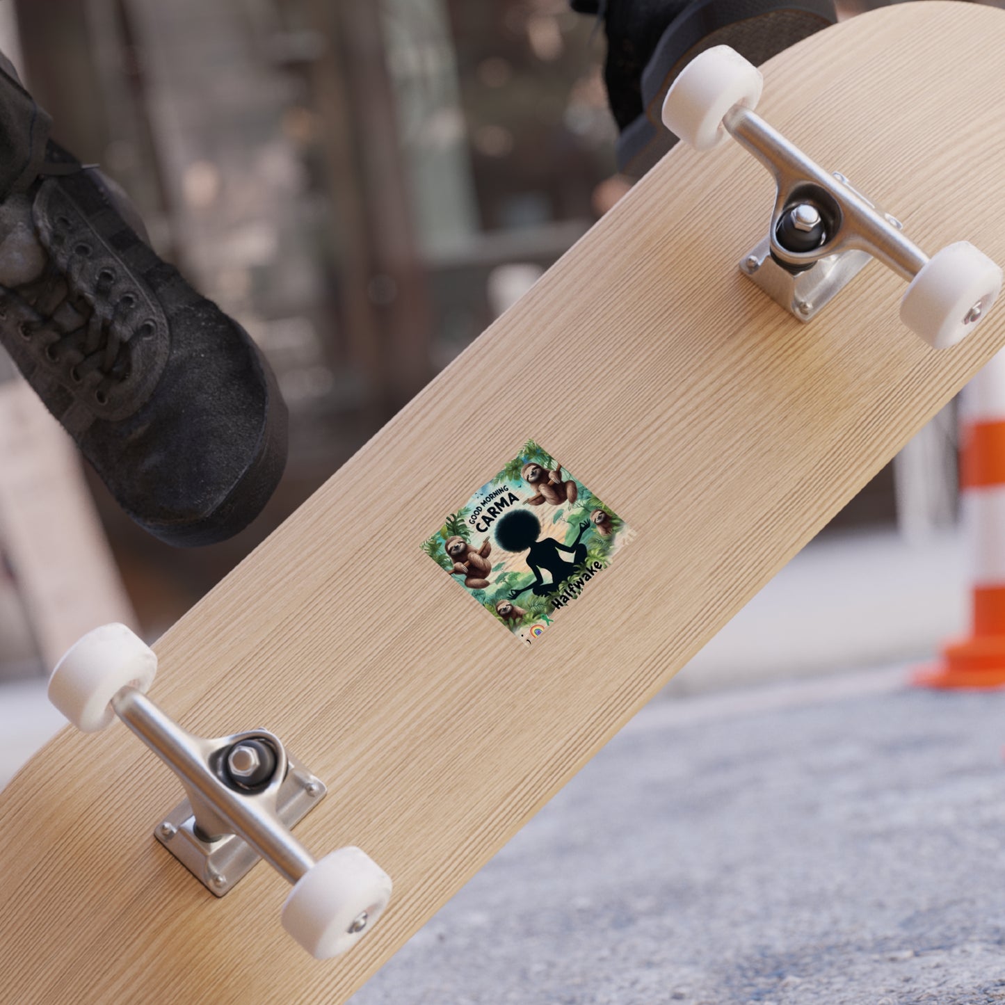 Transparent Outdoor Stickers, Halfwake