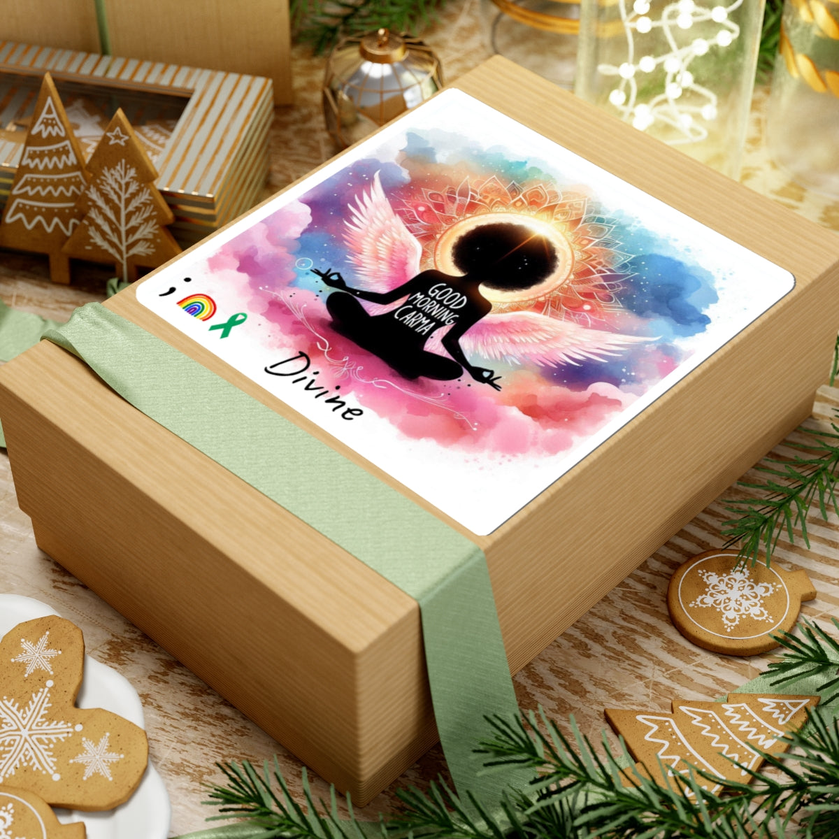 Kiss-Cut Stickers-Divine