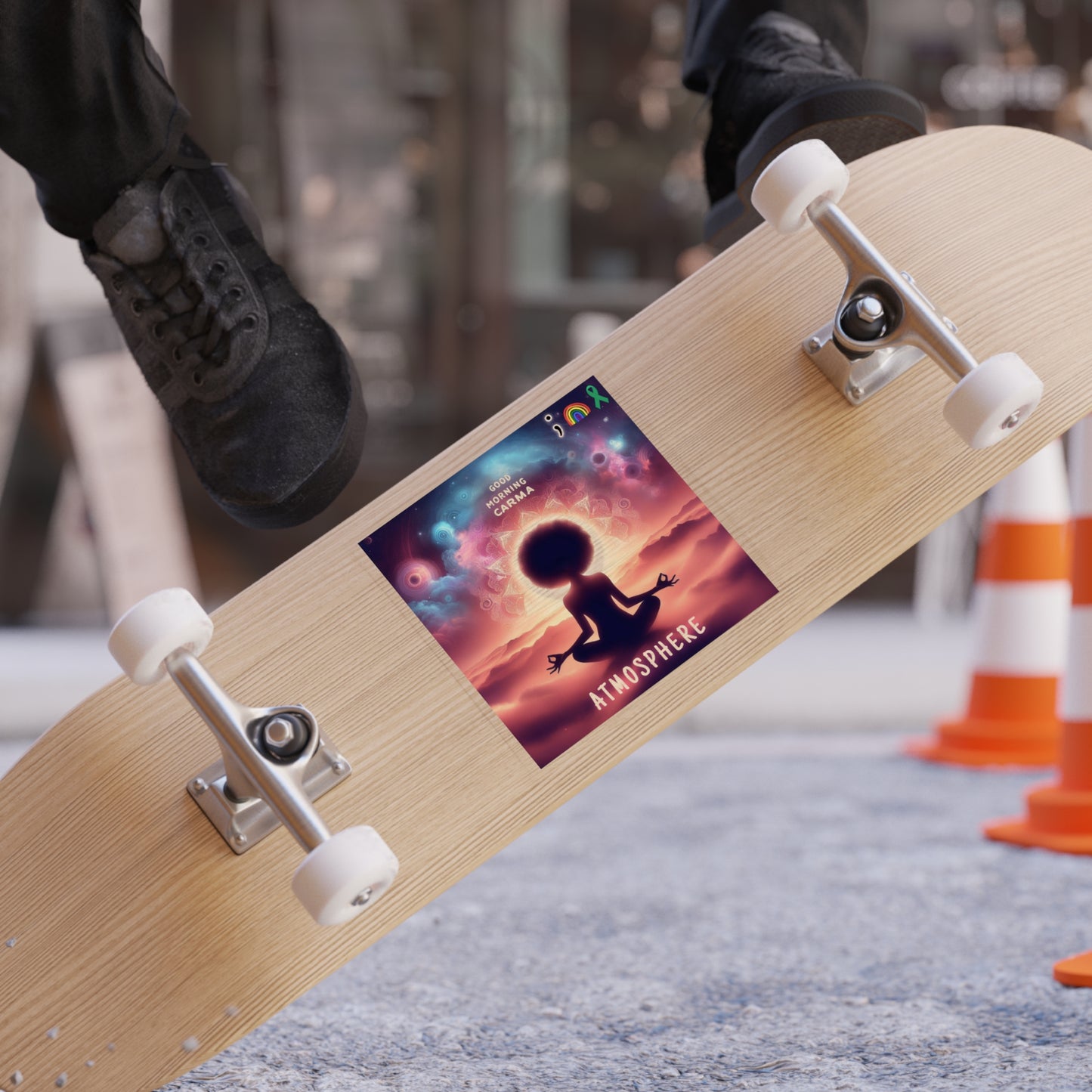 Transparent Outdoor Stickers, Atmosphere