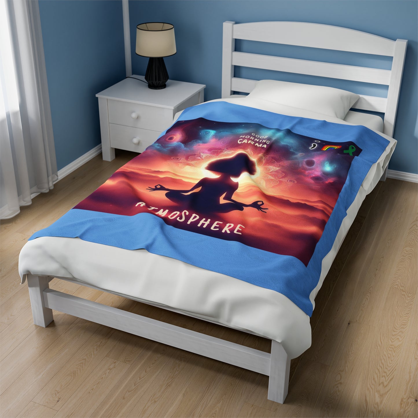 Velveteen Plush Blanket-Atmosphere