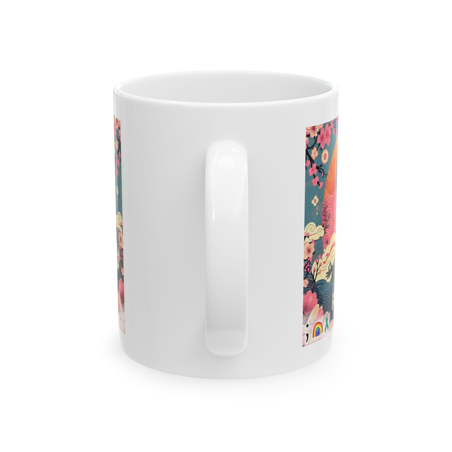 Zen-Ceramic Mug, (11oz, 15oz)