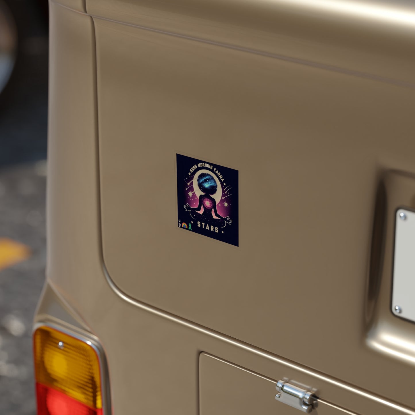 Transparent Outdoor Stickers, Stars