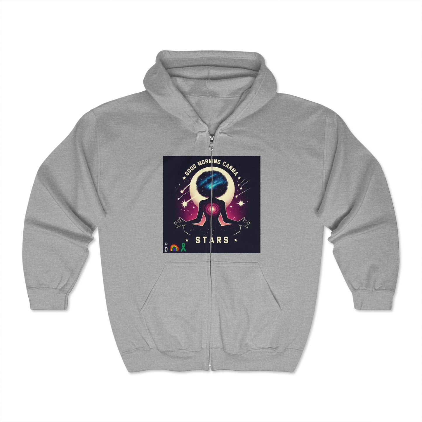 Unisex Heavy Blend™ Full Zip Hooded Sweatshirt-Stars