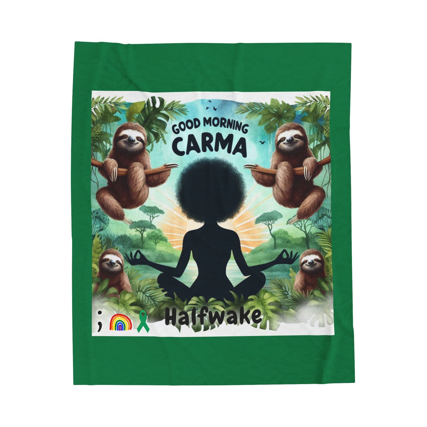Velveteen Plush Blanket-Halfwake