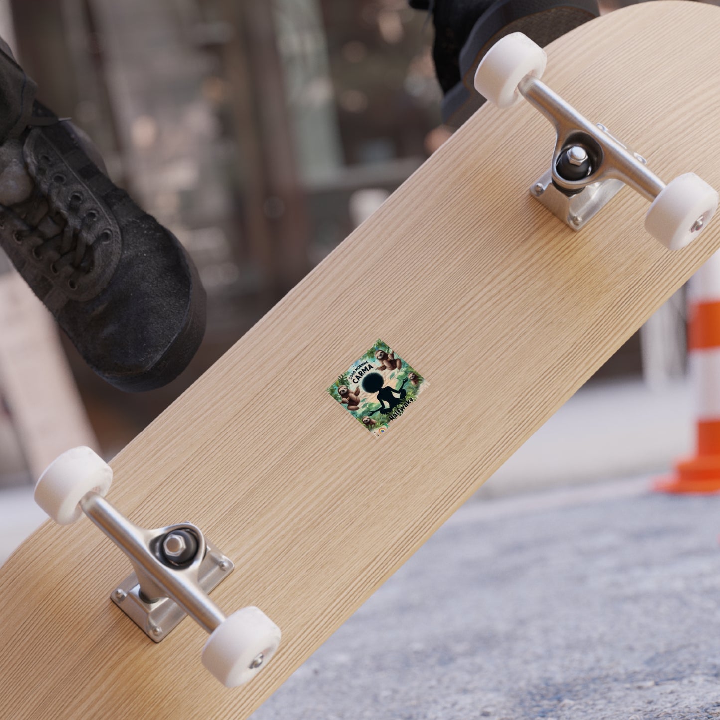 Transparent Outdoor Stickers, Halfwake