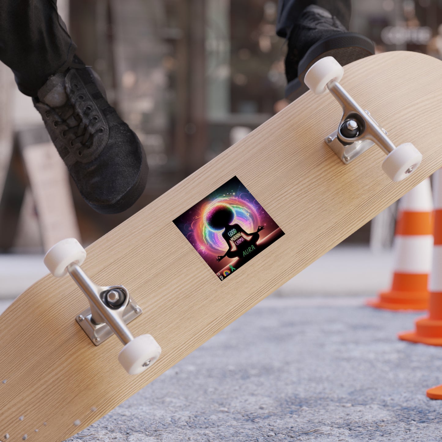 Transparent Outdoor Stickers, Aura