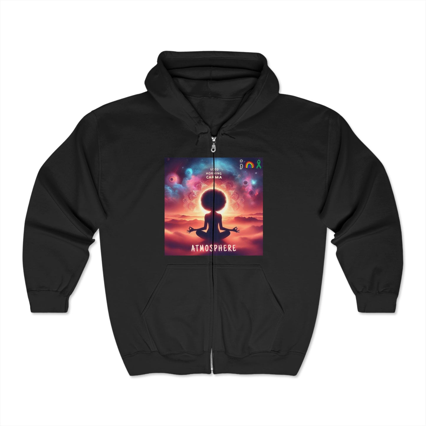 Unisex Heavy Blend™ Full Zip Hooded Sweatshirt-Atmosphere