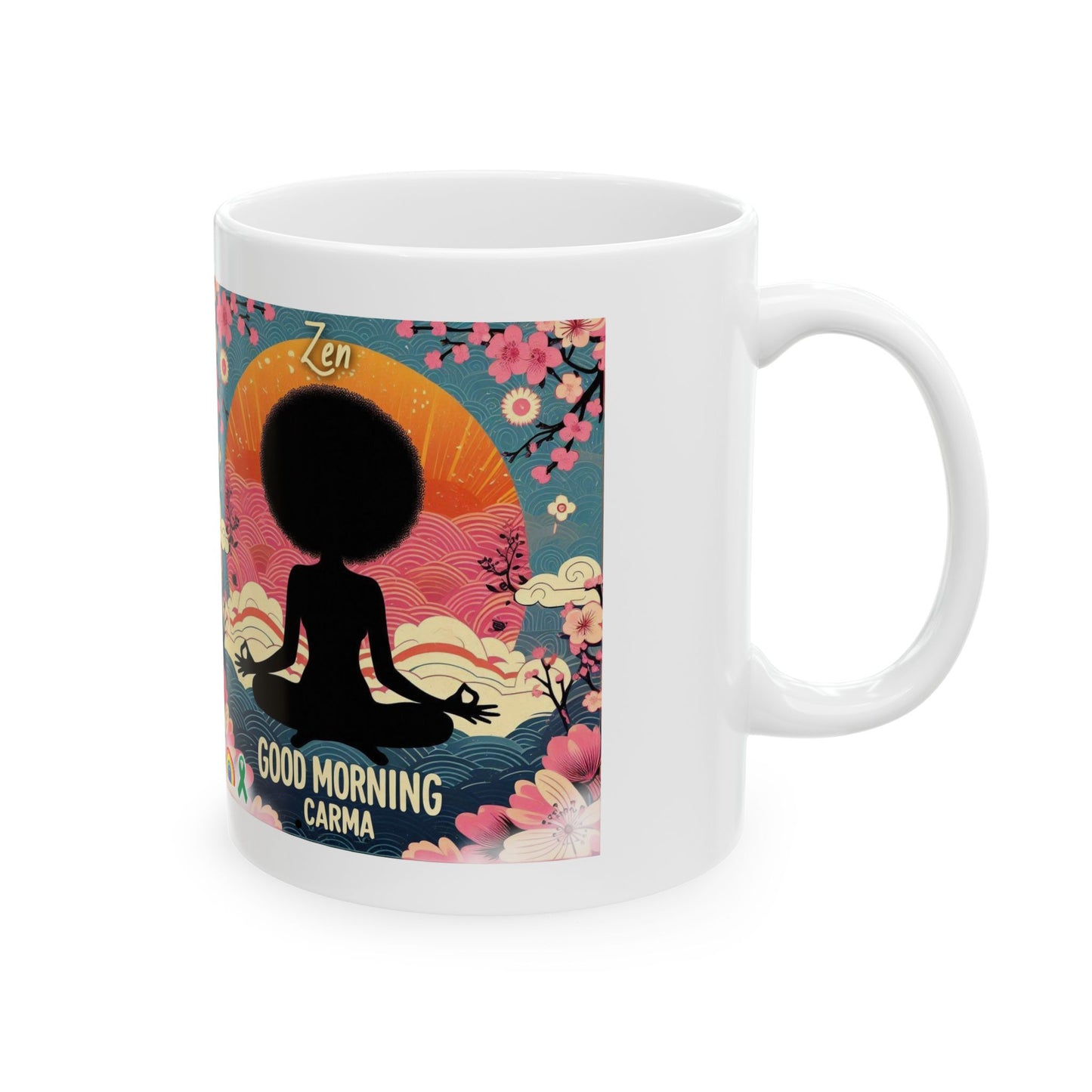 Zen-Ceramic Mug, (11oz, 15oz)