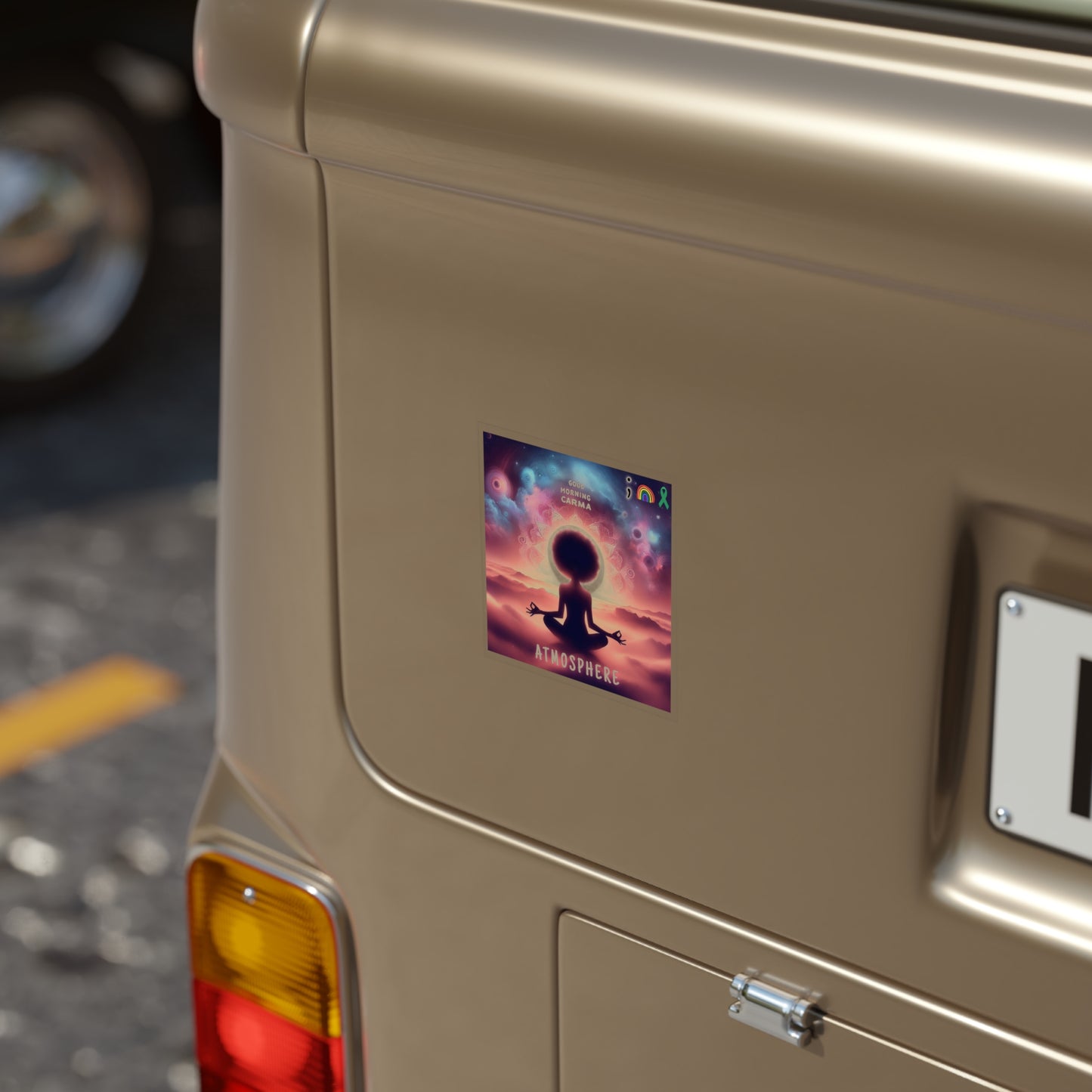 Transparent Outdoor Stickers, Atmosphere