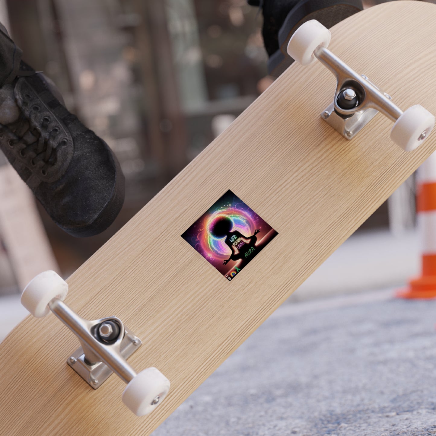 Transparent Outdoor Stickers, Aura