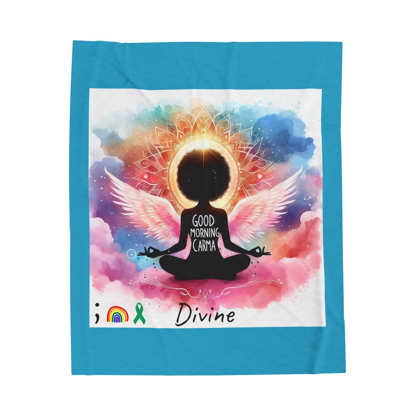Velveteen Plush Blanket-Divine