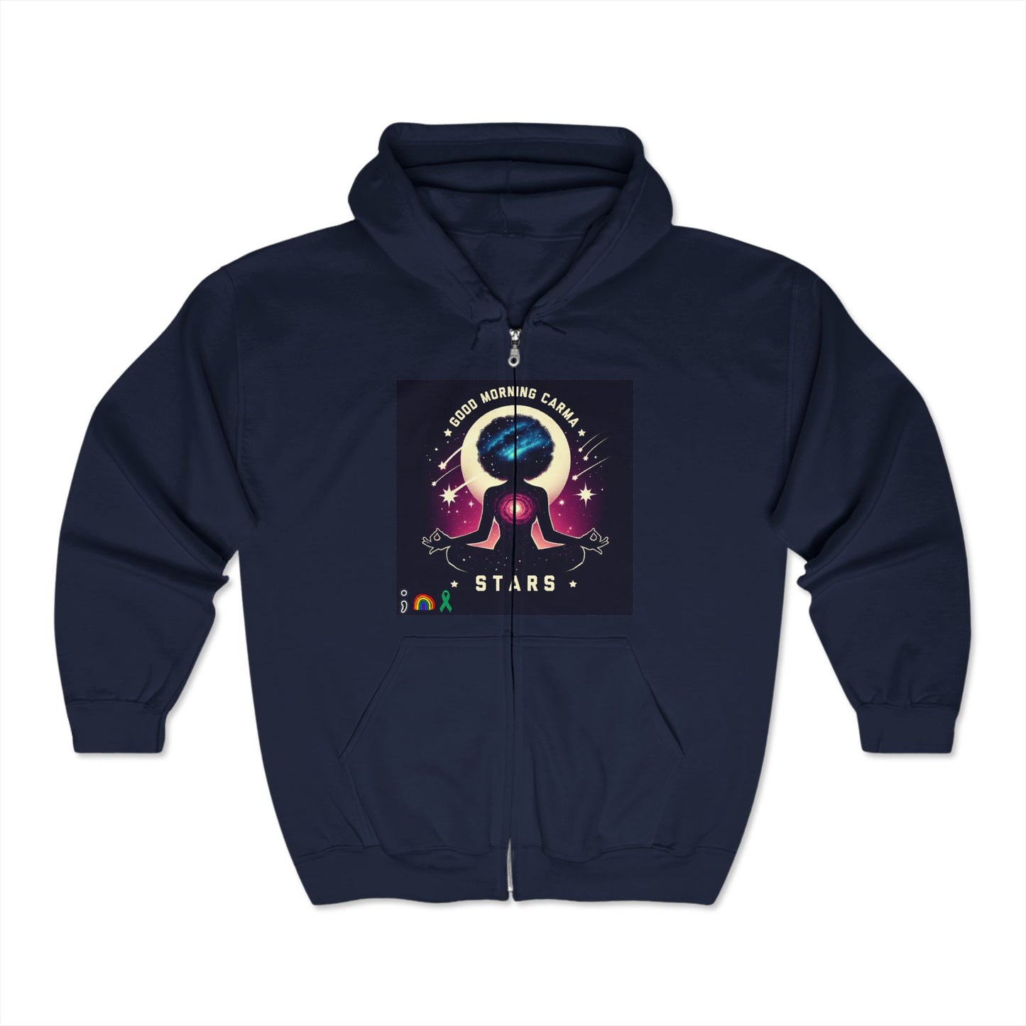 Unisex Heavy Blend™ Full Zip Hooded Sweatshirt-Stars