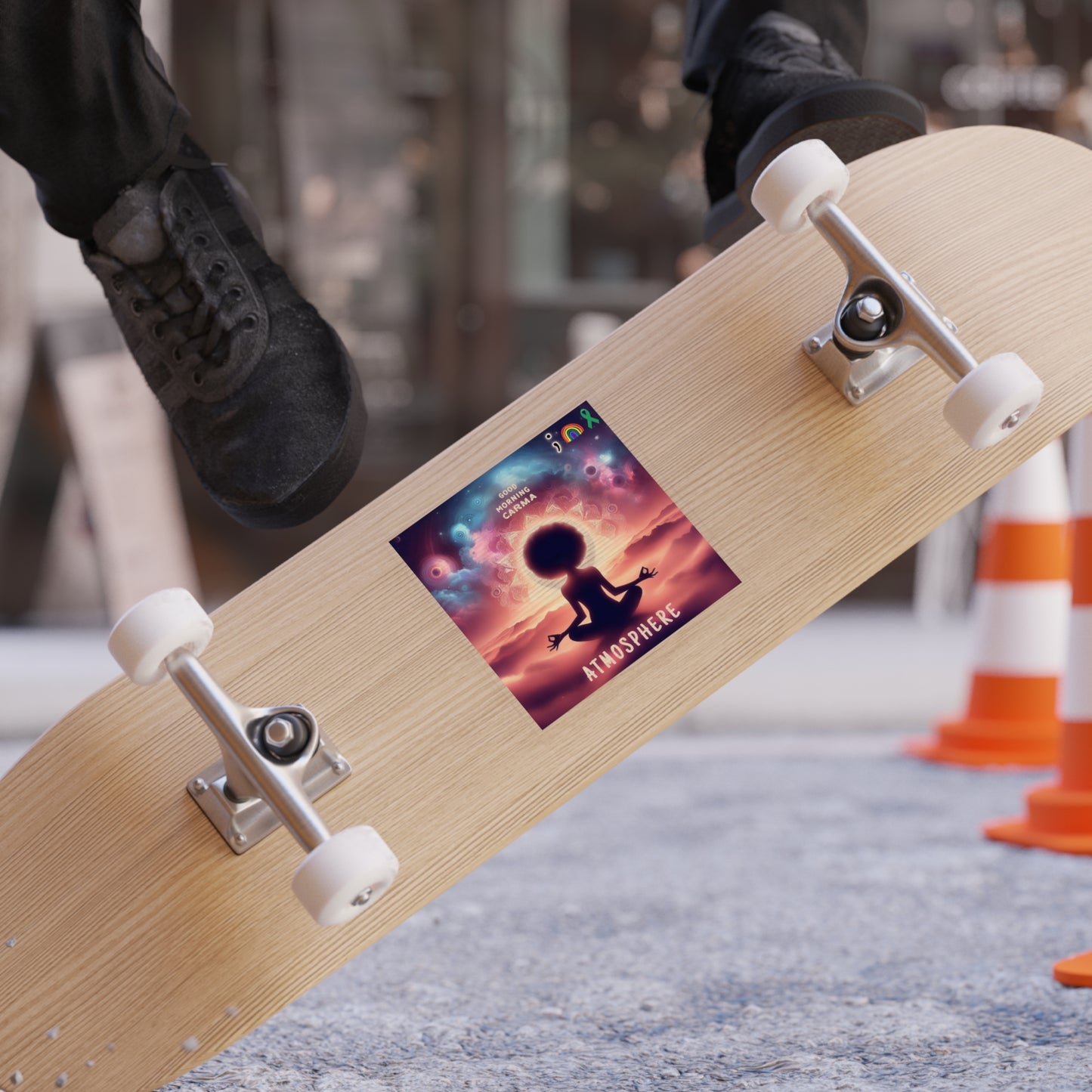 Transparent Outdoor Stickers, Atmosphere