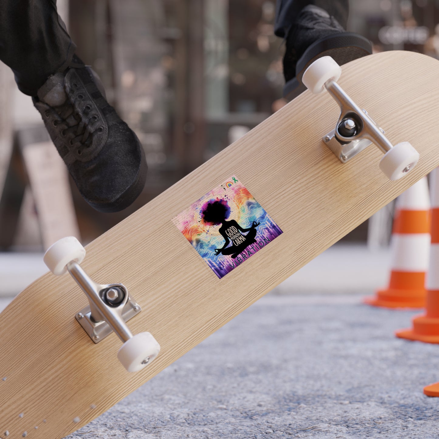 Transparent Outdoor Stickers, Vibration