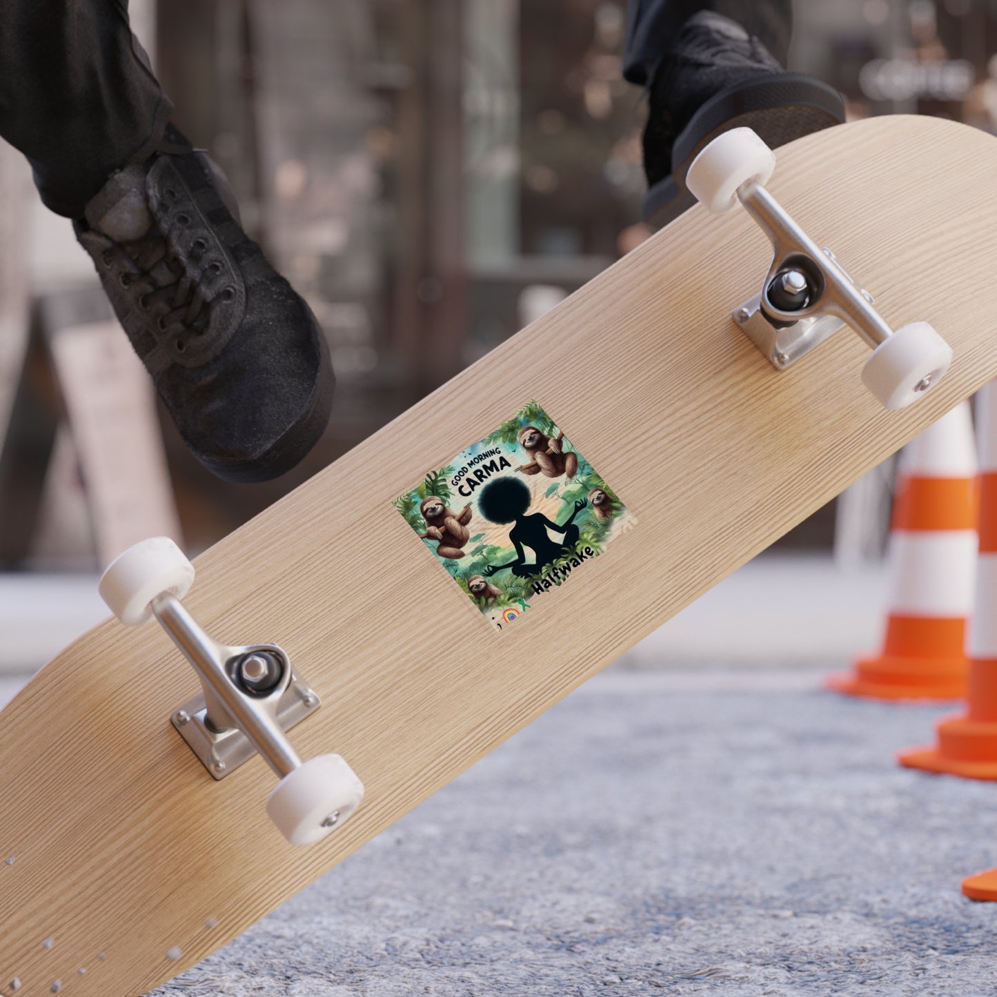 Transparent Outdoor Stickers, Halfwake