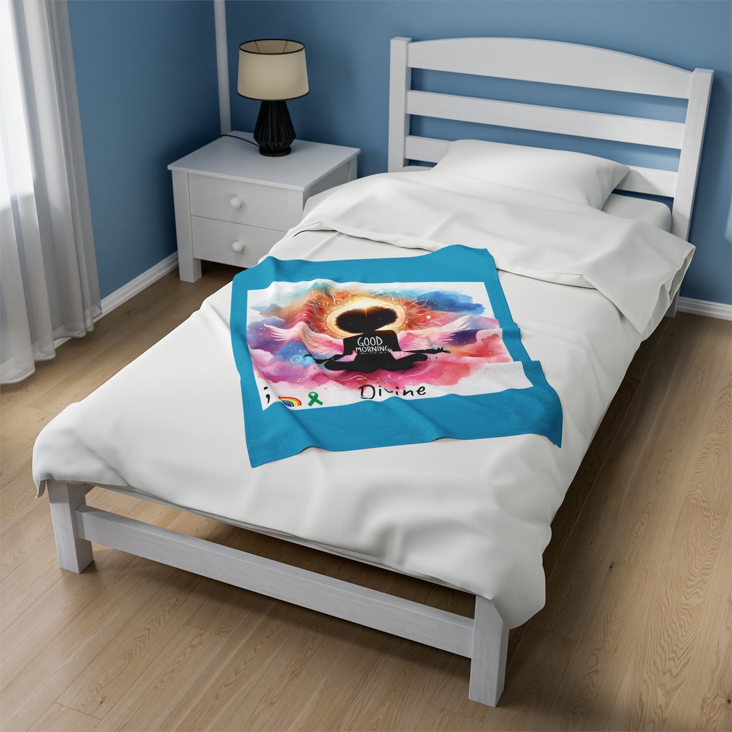Velveteen Plush Blanket-Divine