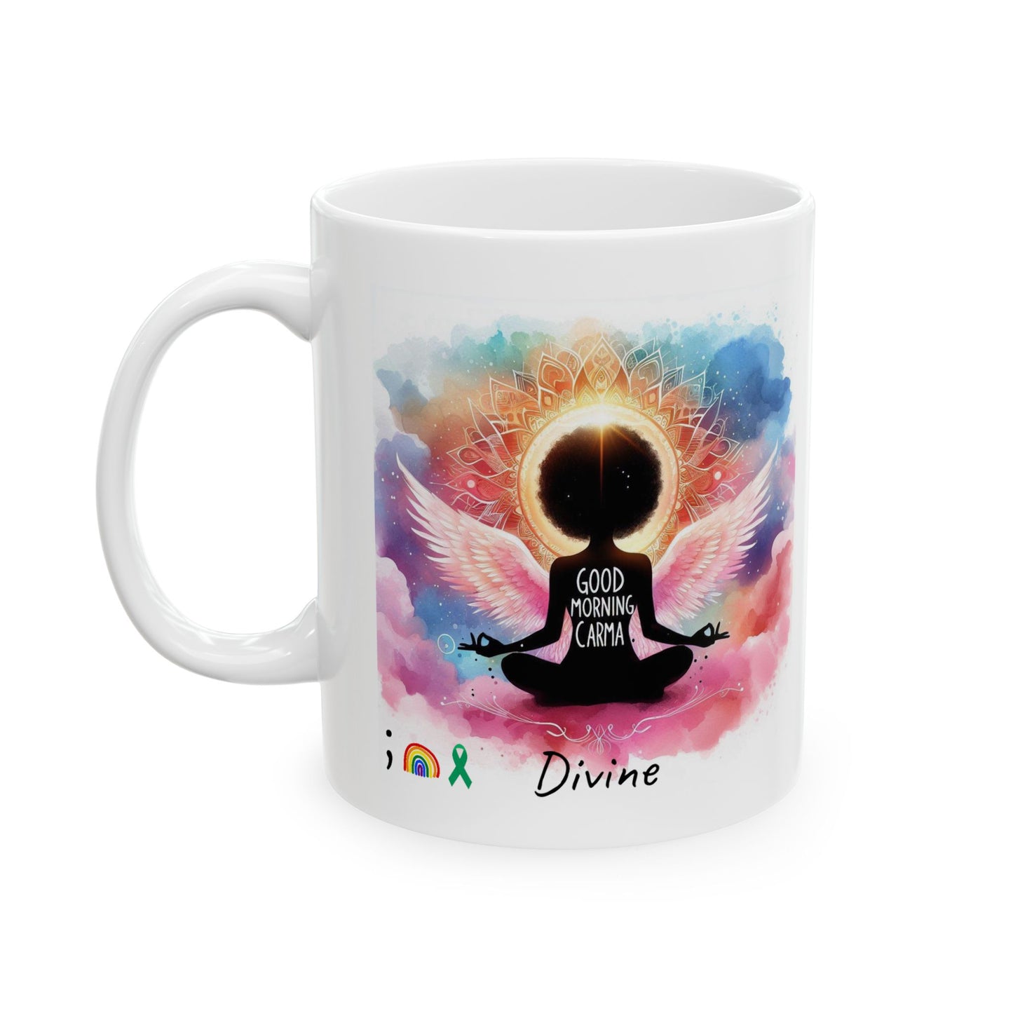 Divine-Ceramic Mug, (11oz, 15oz)