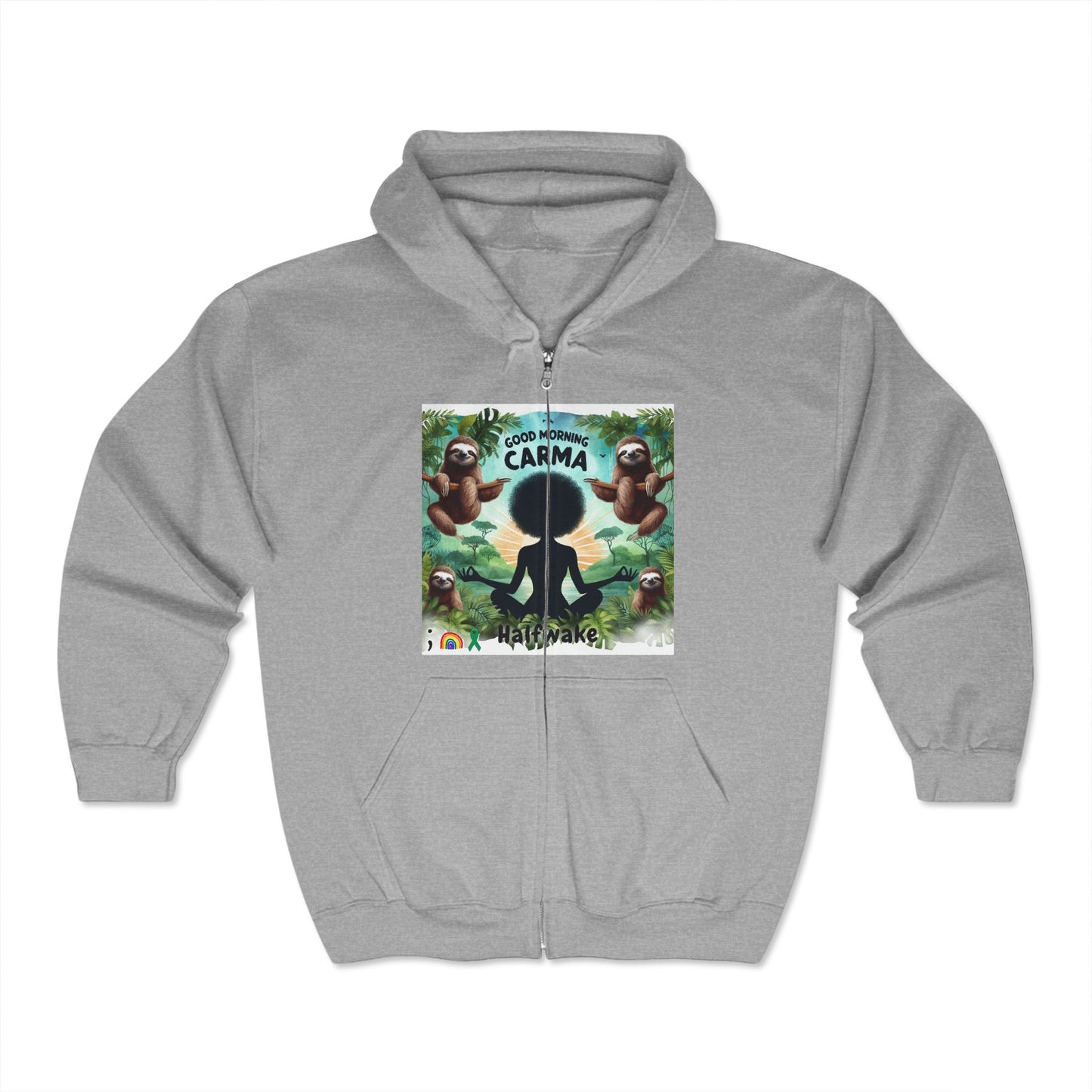 Unisex Heavy Blend™ Full Zip Hooded Sweatshirt-Halfwake