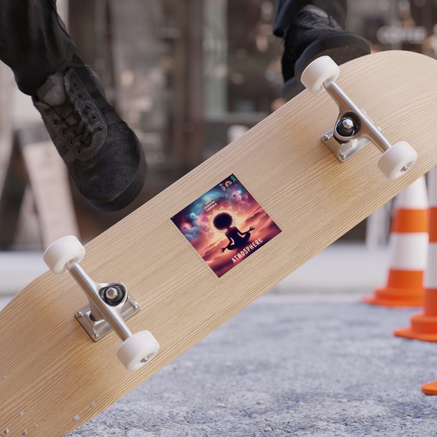 Transparent Outdoor Stickers, Atmosphere
