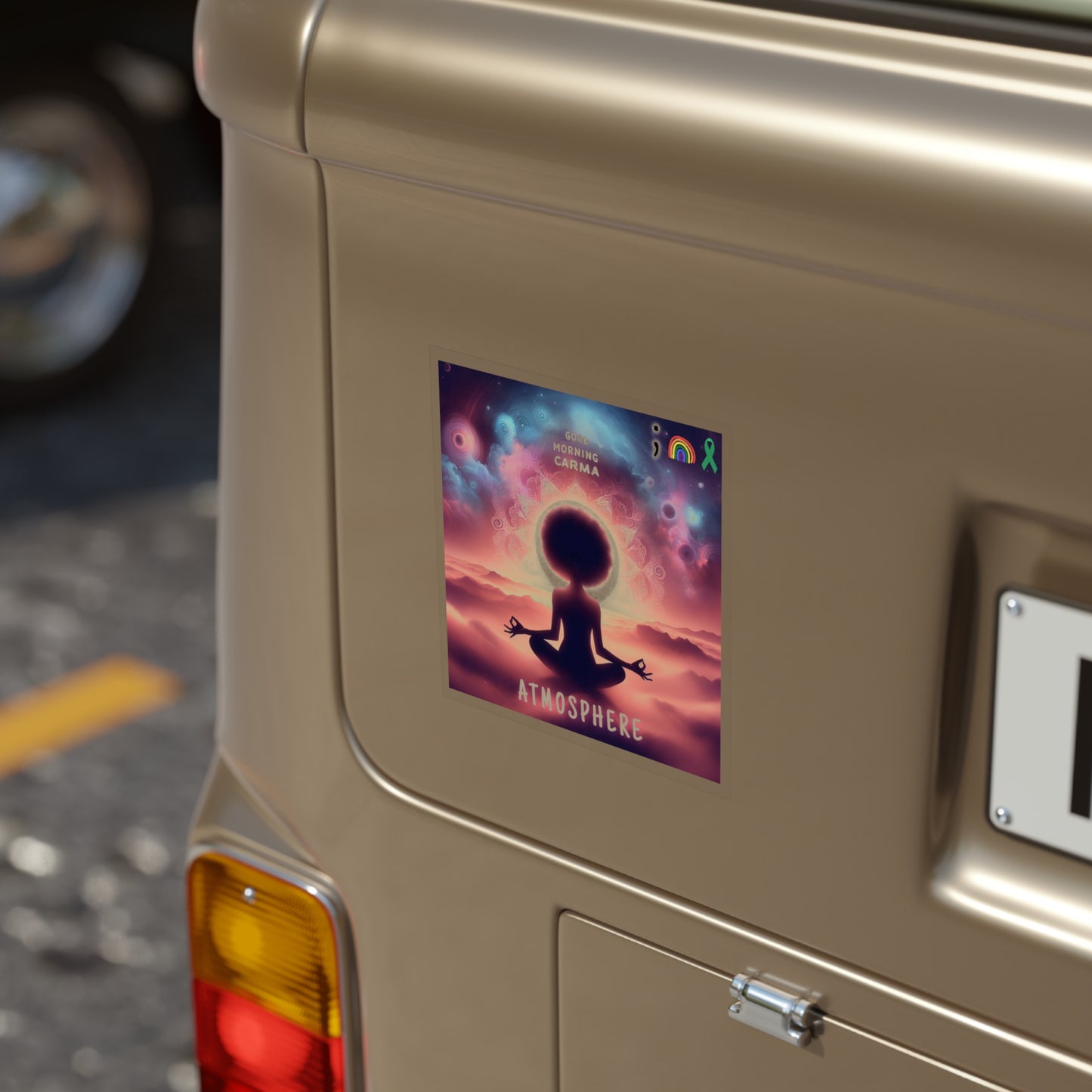 Transparent Outdoor Stickers, Atmosphere