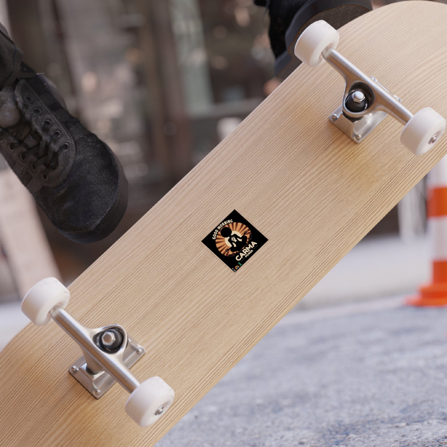 Transparent Outdoor Stickers, Power
