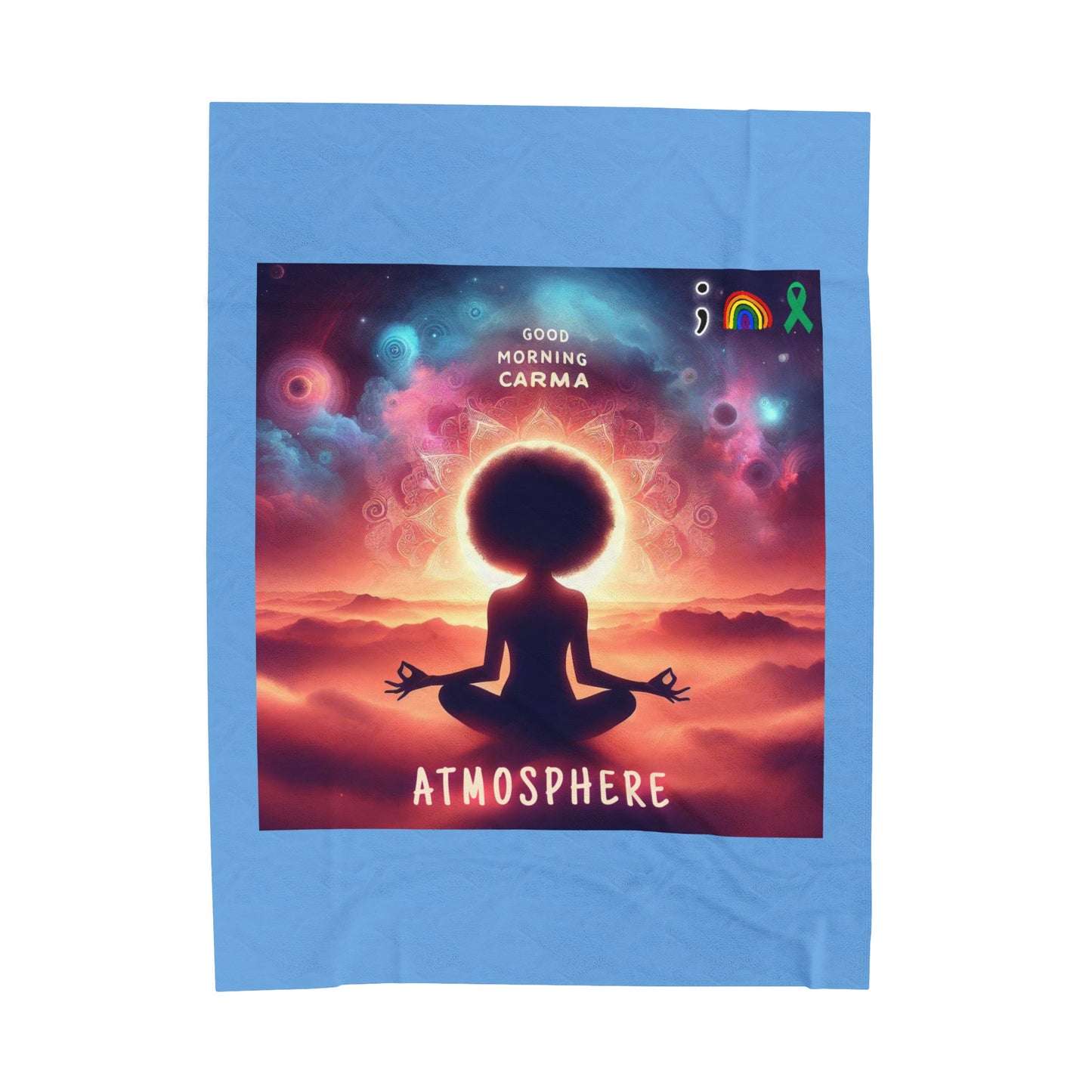 Velveteen Plush Blanket-Atmosphere