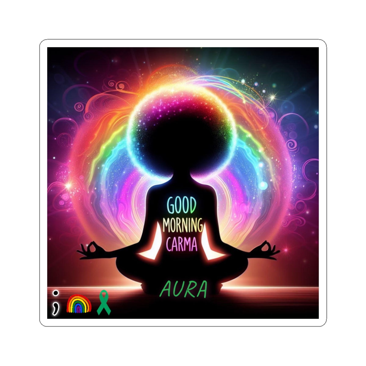 Kiss-Cut Stickers- Aura