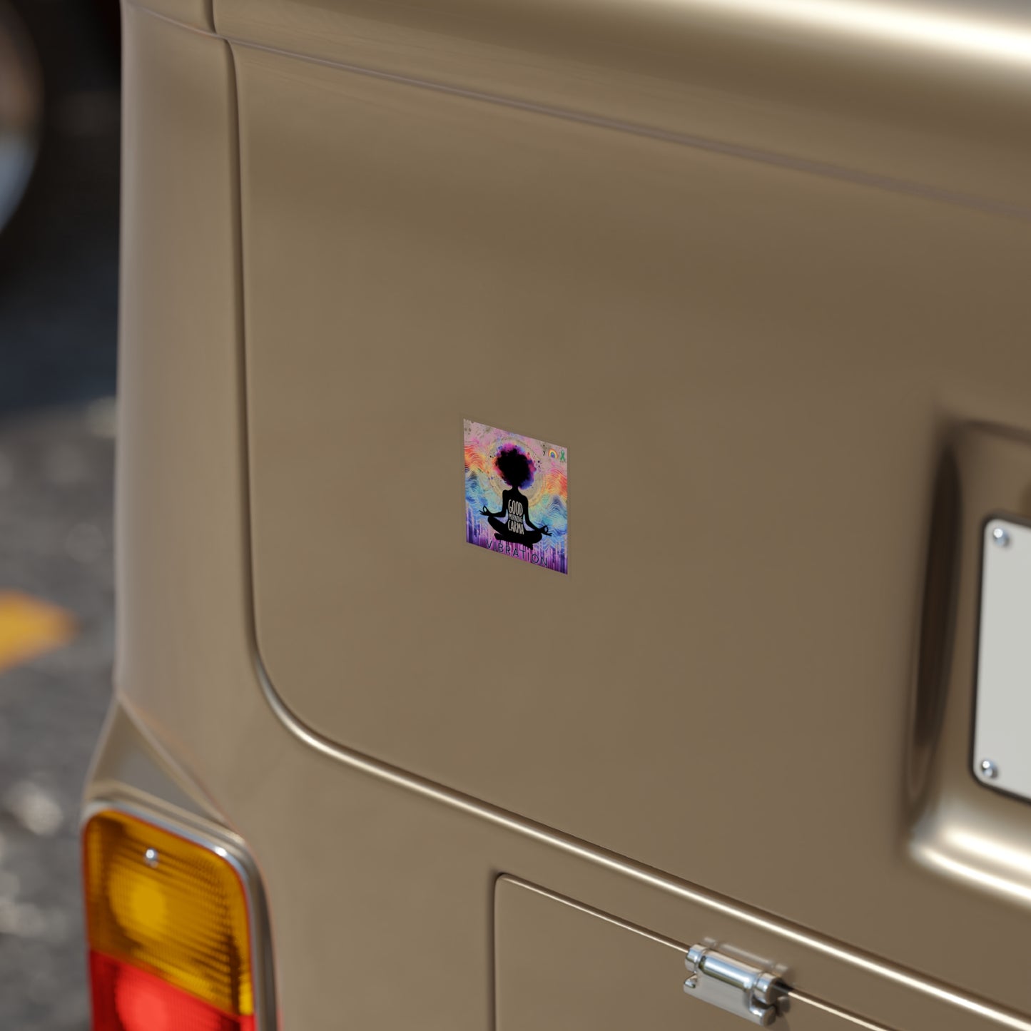 Transparent Outdoor Stickers, Vibration