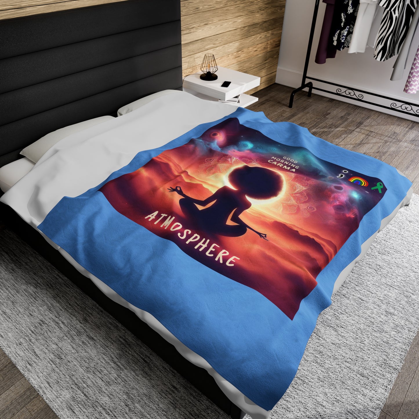 Velveteen Plush Blanket-Atmosphere