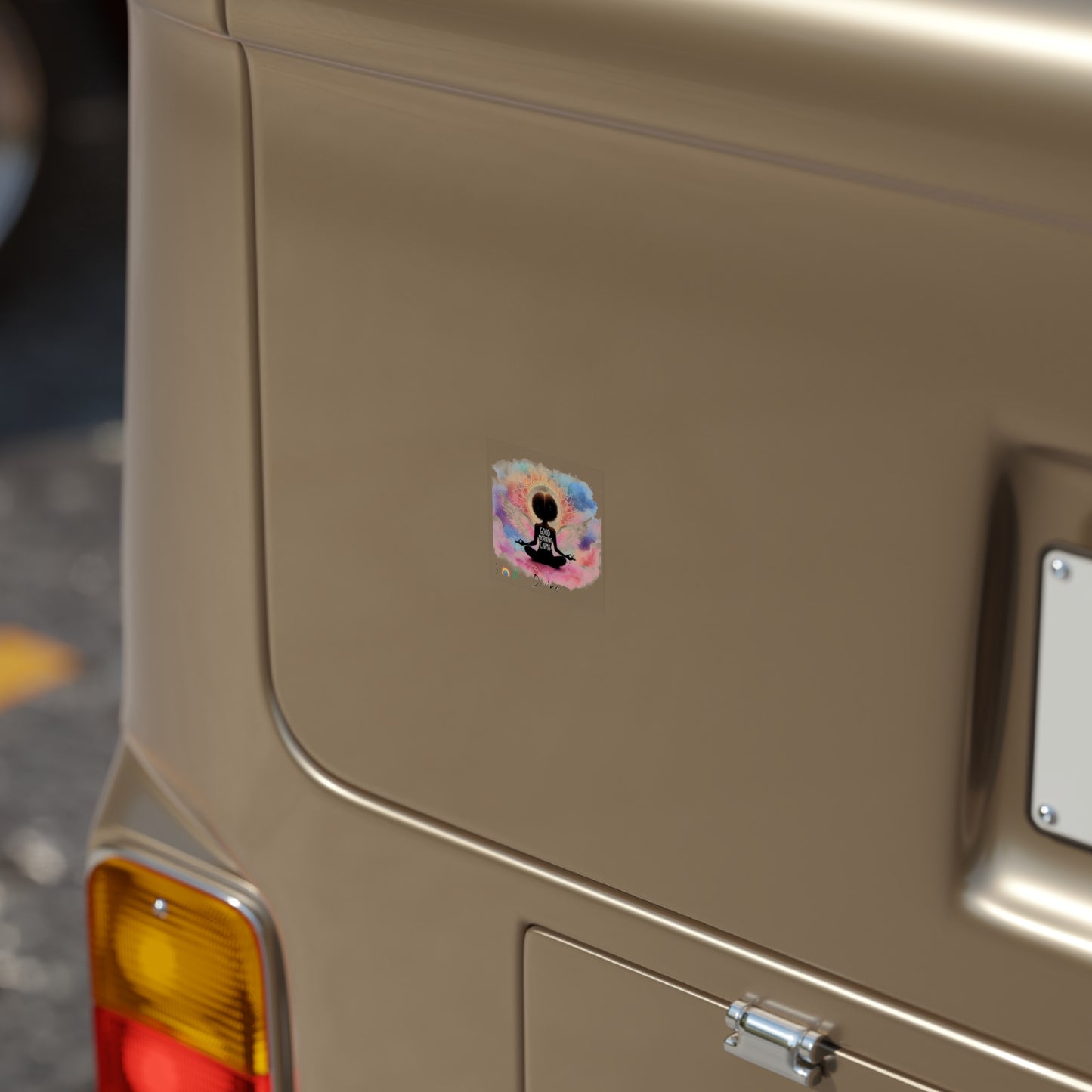 Transparent Outdoor Stickers, Divine