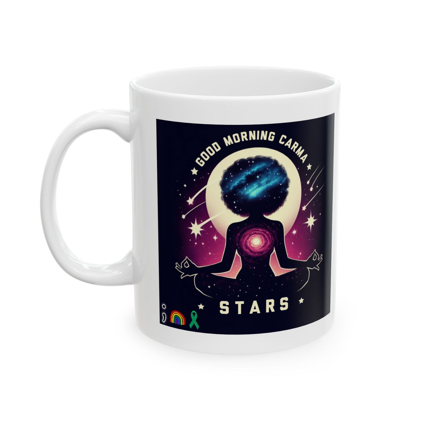 Stars-Ceramic Mug, (11oz, 15oz)