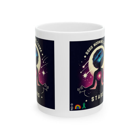 Stars-Ceramic Mug, (11oz, 15oz)